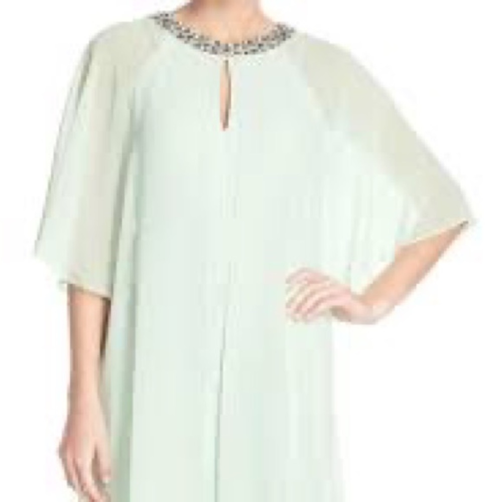 Adrianna Papell - Chiffon Overlay Tent